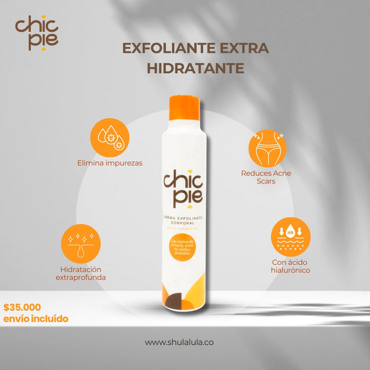 Exfoliante con Ácido Hialurónico Chicpie