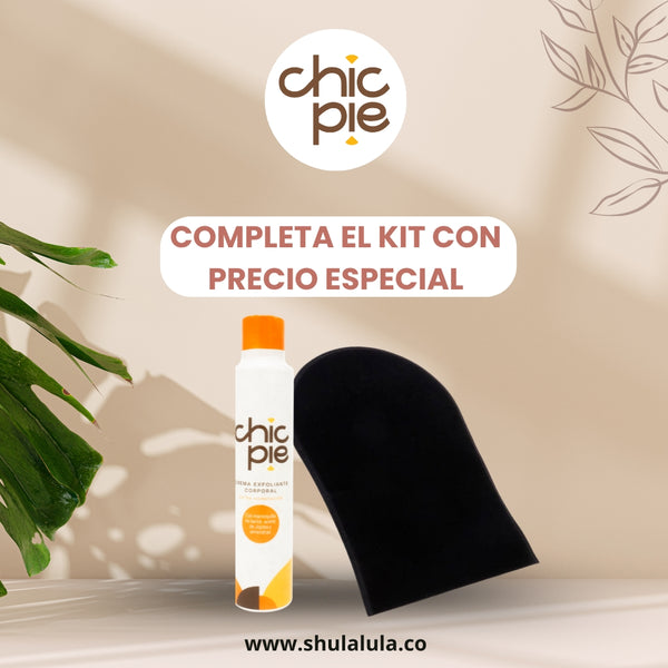 Exfoliante Chicpie 150g  + Guante aplicador